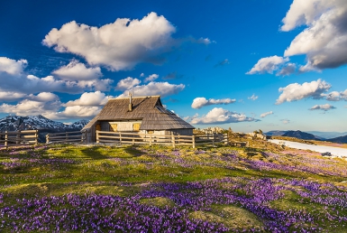 Velika Planina na jaře (www.slovenia.info, photo: Ana Pogacar)