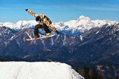 Lyžařský areál Cerkno (www.slovenia.info, photo: Jost Gantar)