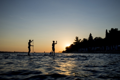 Paddleboard v Portoroži (www.slovenia.info, photo: Alex Stokelj)