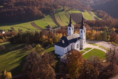 Kostel v Zaplaz (www.slovenia.info, photo: Iztok Medja)