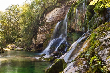 Vodopád Virje (www.slovenia.info, photo: Boris Pretnar)