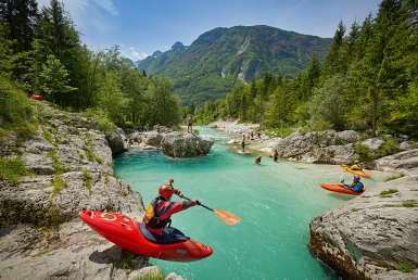 Údolí Soči (www.slovenia.info, photo: Tomo Jesenicnik)